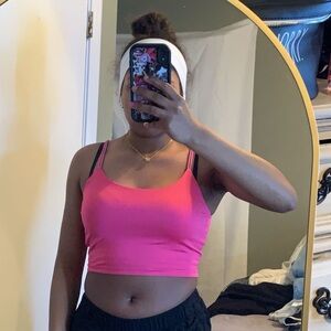Pink Women's Crop Top